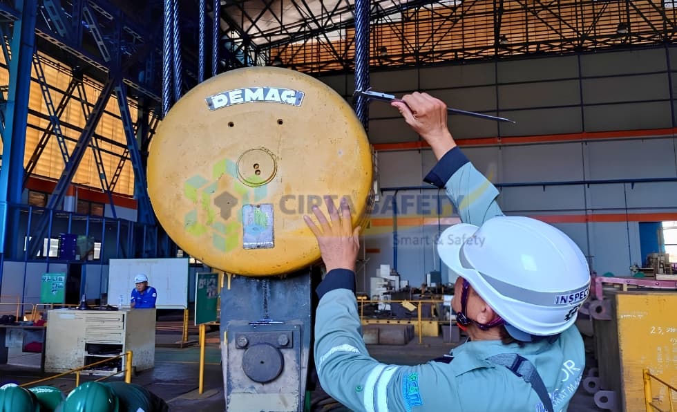 Riksa Uji Overhead Crane Demag 60 Ton – PT PAL Indonesia gallery 2