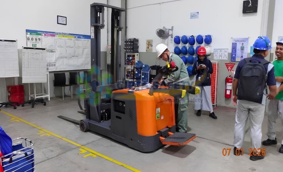 Riksa Uji Electric Pallet Stacker Shigemitsu 1,5 Ton – PT Paragon gallery 4