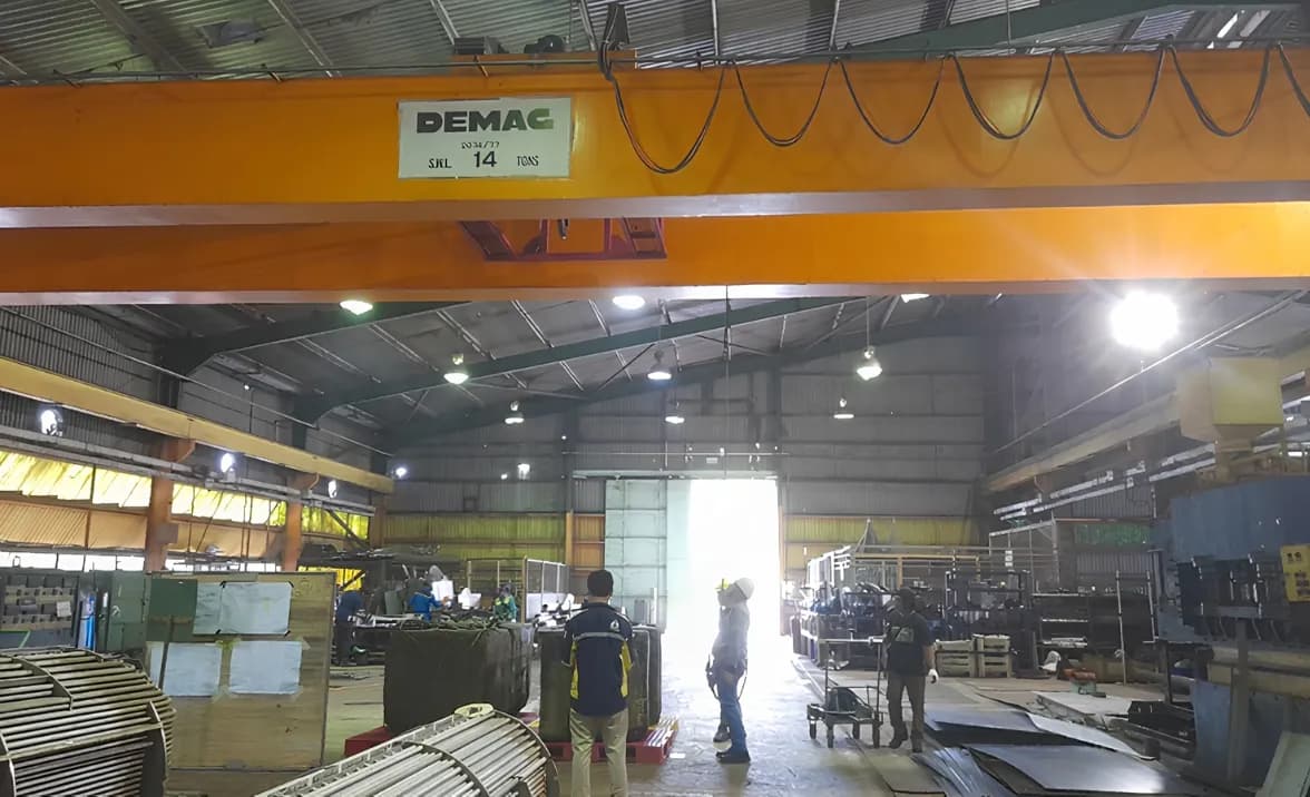 Riksa Uji Overhead Crane 14 Ton PT Pupuk Kujang gallery 2