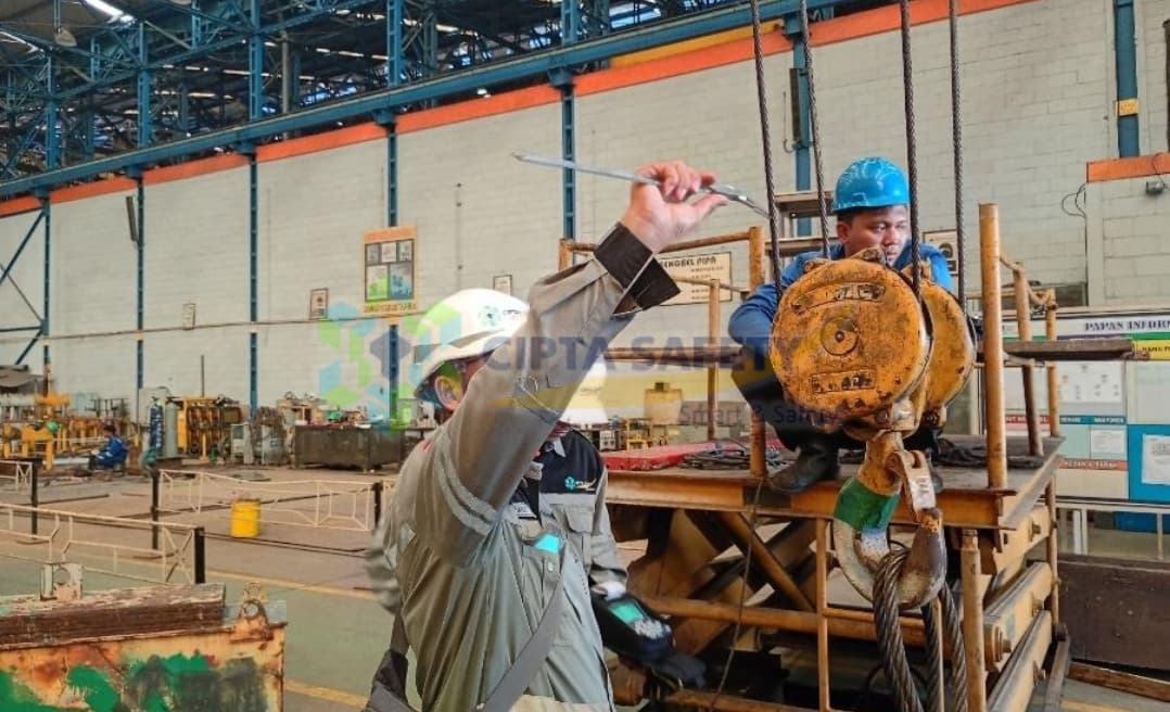 Riksa Uji Overhead Crane Demag 3,2 Ton – PT PAL Indonesia gallery 2