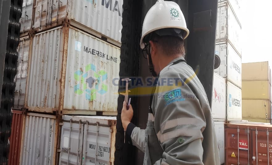 Riksa Uji Side Loader SANY 10 Ton – PT Seacon Terminal gallery 3