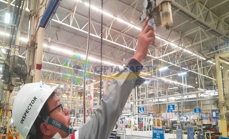 Riksa Uji Air Chain Hoist 250 Kg – PT Isuzu Astra Motor Indonesia gallery 2