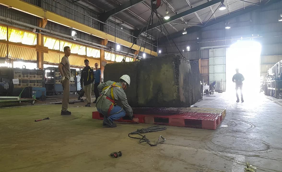 Riksa Uji Overhead Crane 14 Ton PT Pupuk Kujang gallery 3