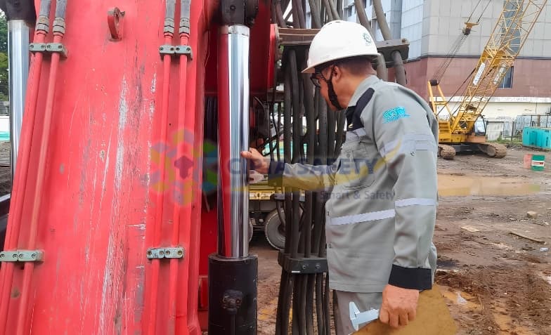 Riksa Uji Rotary Drill Rig SANY 205 kN.m – PT Pondasi Struktur Indonesia gallery 3
