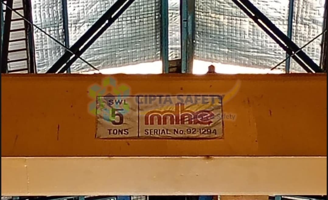 Riksa Uji Overhead Crane Demag 5 Ton – PT PAL Indonesia gallery 2